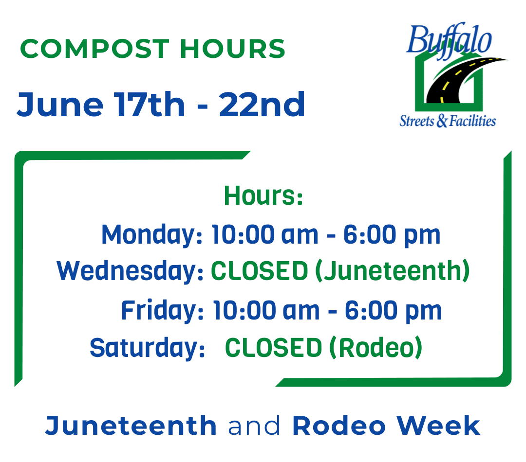 Compost Facility:  June 17th - 22nd