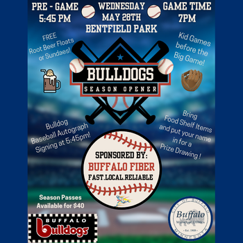 Season Opener 5.31.2025 Bulldogs (350 x 350 px)